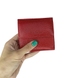 Малый кошелек на кнопке из натуральной кожи Tony Bellucci 893-282 красного цвета
