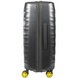 Чемодан из поликарбоната/ABS пластика на 4-х колесах Roncato Stellar 414702 (средний), 4147-22-Anthracite