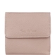 Малый кожаный кошелек Tony Bellucci на кнопке TB893-202 пудрового цвета