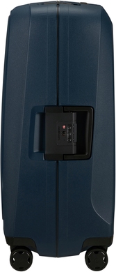 Валіза Samsonite Essens з поліпропілену на 4-х колесах KM0*002 Midnight Blue (середня)