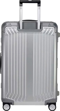 Валіза з алюмінію на 4-х колесах Samsonite Lite-Box Alu CS0*002 Aluminium (середня)