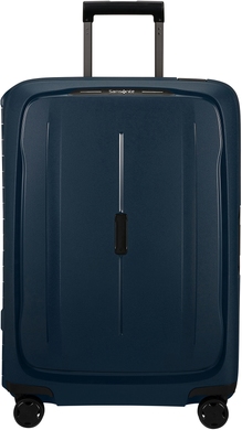 Валіза Samsonite Essens з поліпропілену на 4-х колесах KM0*002 Midnight Blue (середня)