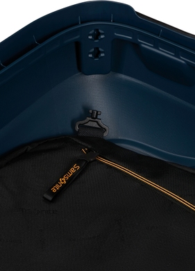 Валіза Samsonite Essens з поліпропілену на 4-х колесах KM0*002 Midnight Blue (середня)