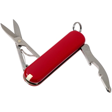 Складной нож-брелок миниатюрный Victorinox Jetsetter 0.6263 (Красный)