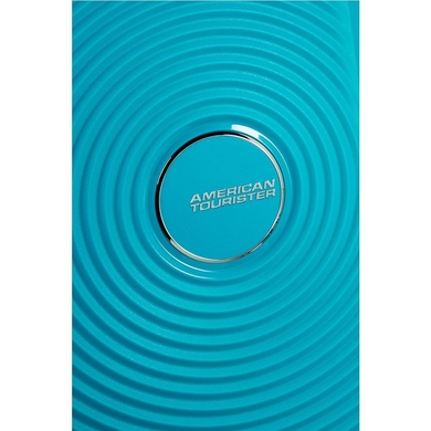 Валіза American Tourister Soundbox із поліпропілену на 4-х колесах 32G*001 Summer Blue (мала)
