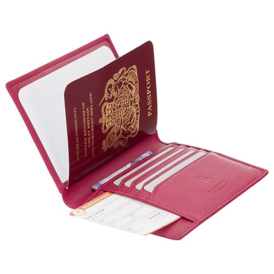 Обложка на паспорт Visconti 2201, Fuchsia