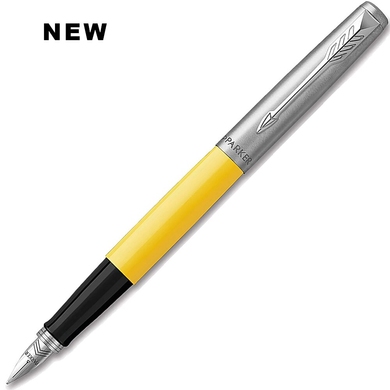 Пір'яна ручка у блистері Parker Jotter 17 Plastic Yellow CT FP M 15 316 Жовтий