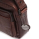 Чоловіча сумка з натуральної шкіри Spikes & Sparrow Bronco 0251001 Dark Brown