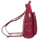 Женский рюкзак из натуральной кожи Karya 0738-46 красный, Красный, Зернистая