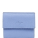 Жіночий гаманець на магніті з натуральної шкіри Karya 1065-083 ніжно-блакитний