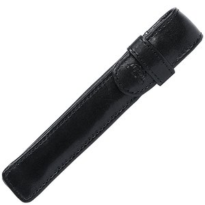 Чехол для ручки или карандаши из натуральной кожи Tony Perotti Italico 2572 nero (черный), Черный