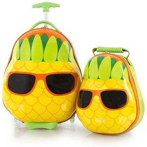 Набор детский Heys Travel Tots Pineapple 13030-3198-00 (чемодан на 2 колесах + рюкзак), Heys Travel Tots Pineapple