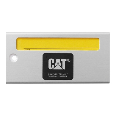 Адресна бірка для багажу CAT Travel Accessories 83718, CAT-Сірий