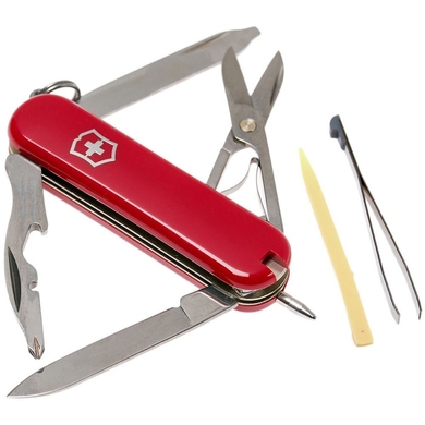 Складаний ніж-брелок мініатюрний Victorinox Manager 0.6365 (Червоний)
