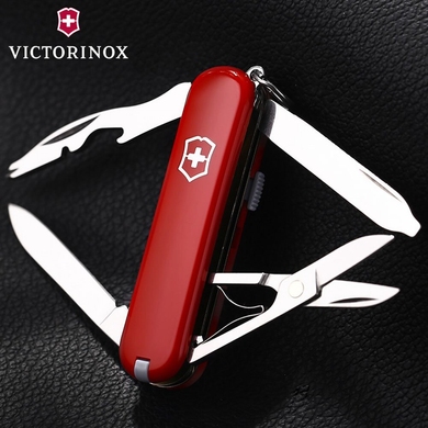 Складной нож-брелок миниатюрный Victorinox Manager 0.6365 (Красный)