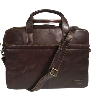 Мужская сумка-портфель Tony Perotti Tuscania 9954 moro (коричневая)