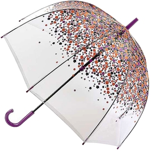 Зонт-трость женский Fulton Birdcage-2 L042  Hippie Scatter (Разноцветные незабудки)