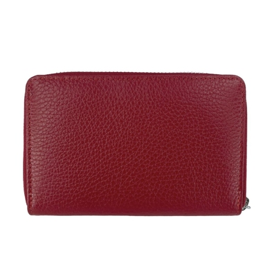 Жіночий гаманець з натуральної шкіри Karya 1192-46 червоного кольору
