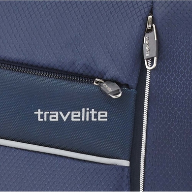 Валіза Travelite Kite текстильна на 4-х колесах 089949 (велика), 0899-20 Navy