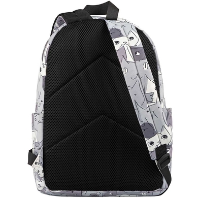 Рюкзак повседневный с отделением для ноутбука 2Е TeensPack 2E-BPT6114GC Cats (серый), Серый