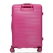 Чемодан V&V Travel Pink & Orange из поликарбоната на 4-х колесах PC023-65 (средний), PC023-Pink