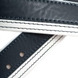 Ремень джинсовый из натуральной кожи Tony Perotti 196 темно-синий с белым