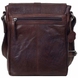 Чоловіча сумка з натуральної шкіри Spikes & Sparrow Bronco 2311001 Dark Brown
