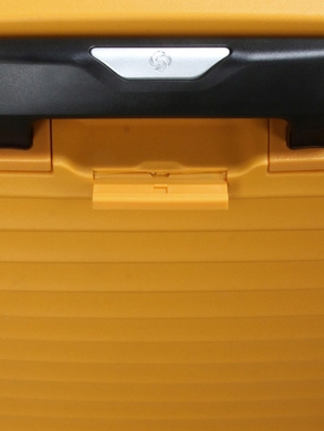 Валіза із поліпропілену на 4-х колесах Samsonite Upscape KJ1*003 Yellow (велика)