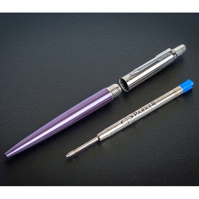 Шариковая ручка Parker Jotter 17 Victoria Violet CT BP 16 732 Фиолетовый лак/Хром