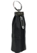 Шкіряна ключниця Karya на блискавці з кільцем для ключів KR446-45 чорного кольору