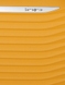 Чемодан из полипропилена на 4-х колесах Samsonite Upscape KJ1*003 Yellow (большой)