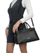 Женская средняя сумка Karya из натуральной кожи KR2457-45 черного цвета, Черный