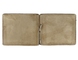 Кожаное портмоне на магните Eminsa с зажимом для денег ES1075-18-3 коричневое, Коричневый