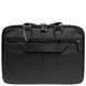 Мужская сумка-портфель из натуральной кожи Tony Perotti Contatto 8976 nero (черная)
