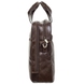 Шкіряна чоловіча сумка Tony Perotti на два відділи Italico 9954 коричневого кольору