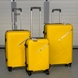 Валіза з поліпропілену на 4-х колесах 2E Travel Sigma 2E-SPPS-S-YL Yellow (мала)
