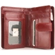 Жіночий гаманець з натуральної шкіри Visconti Monza Venice MZ11 Italian Red