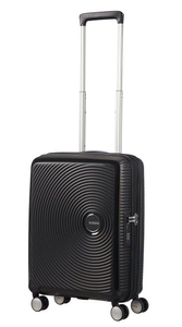 Чемодан American Tourister Soundbox из полипропилена на 4-х колесах 32G*001 Bass Black (малый)