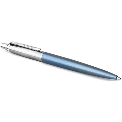 Шариковая ручка Parker Jotter 17 Waterloo Blue CT BP 16 832 Голубой лак/Хром