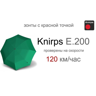 Парасолька жіноча Knirps E.200 Medium Duomatic Kn95 1200 7601 Green