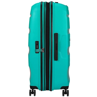 Валіза American Tourister Bon Air DLX з поліпропілену на 4-х колесах MB2*003 (велика), Deep Turquoise