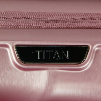 Валіза Titan Shooting Star з полікарбонату на 4-х колесах 828404 (велика), 8284-15 Rose