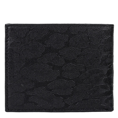 Портмоне карманное из натуральной кожи Karya 0905-089 черного цвета, Черный