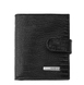 Чоловіче портмоне з натуральної шкіри Karya 0984-076 чорного кольору, Чорний
