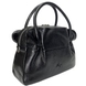 Жіноча сумка Karya з натуральної шкіри 2357-45 чорного кольору, Чорний