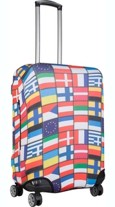 Чохол захисний для середньої валізи з дайвінгу Прапори 9002-0413, Мультіколір-900