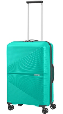 Ультралёгкий чемодан American Tourister Airconic из полипропилена на 4-х колесах 88G*002 Aqua Green (средний)