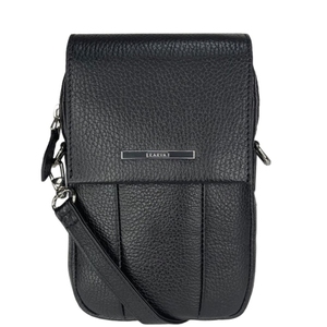 Женская вертикальная сумка Karya из натуральной кожи 2385-45 черного цвета, Черный