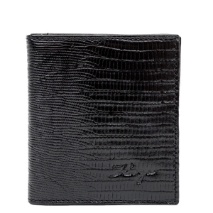 Мужское портмоне из натуральной кожи Karya 0953-076 черное, Черный