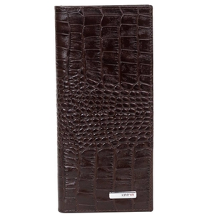 Чоловічий купюрник Karya з натуральної шкіри 0933-57 коричневого кольору, Коричневий